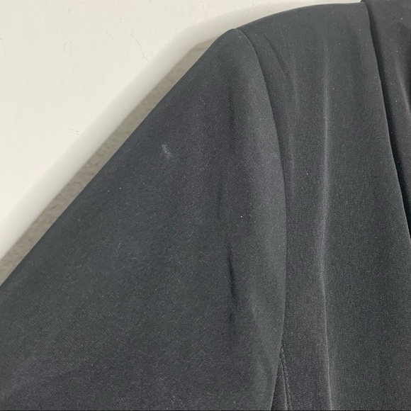 London Fog Women Black Layered Trench Coat with Hood Size Small - Picture 8 of 9